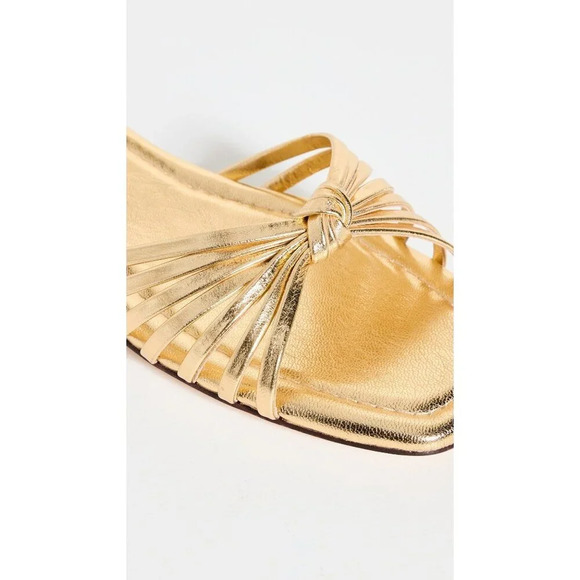 Loeffler Randall Gold Sandals - Picture 2 of 16